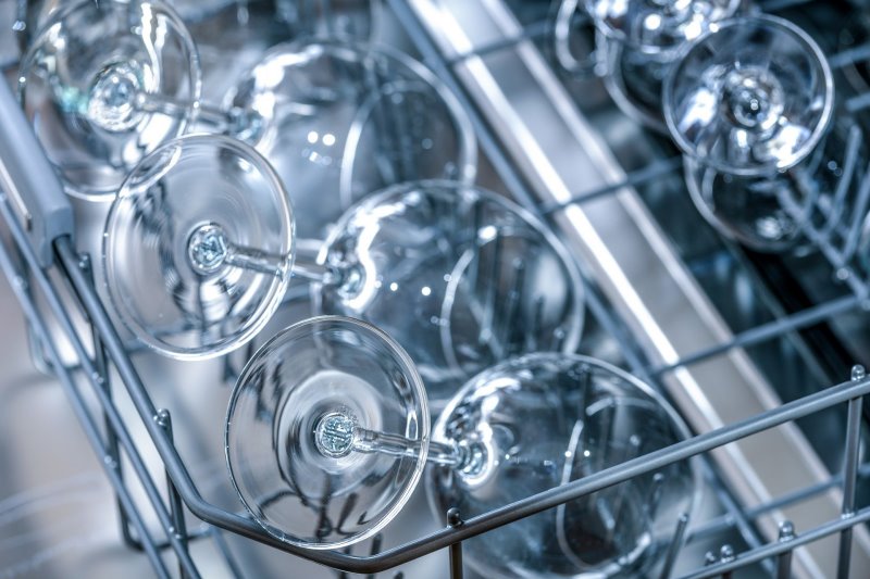 Gläser in der Spülmaschine Spülmaschine im Test