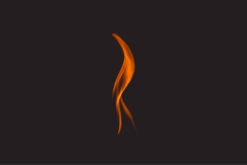 Palletofen Pelletflamme Flamme eines Pelletofens