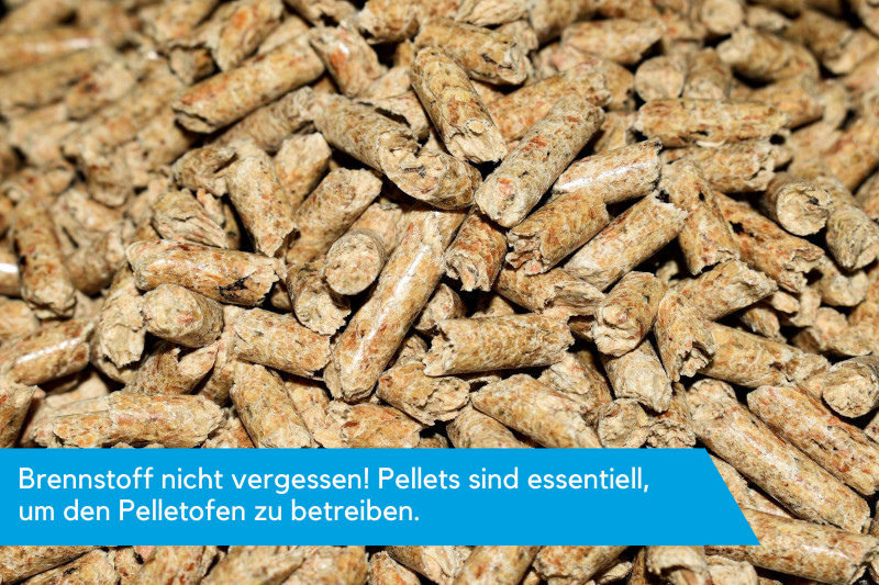 Brennstoff von Pelletöfen