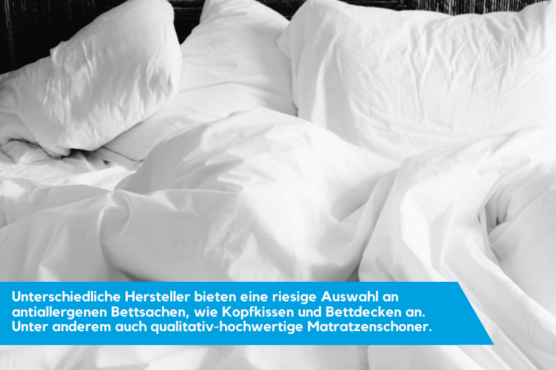 Matratzenschoner und unterschiedliche Bettbezüge